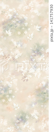 Soft dreamy watercolor floral seamless patterns collection Soft dreamy watercolor floral seamless patterns collection 141757930