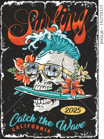 2025 ca surfing event with creative design 141758115