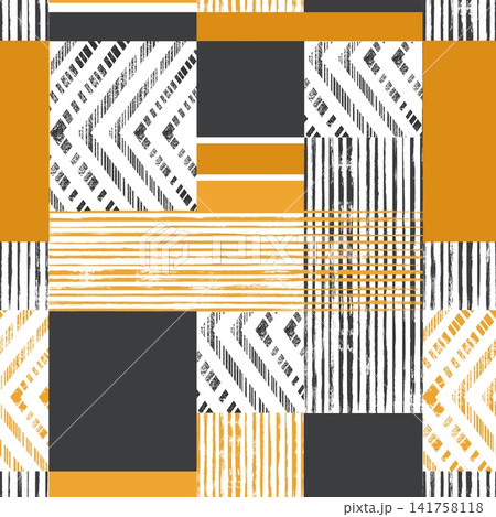 Abstract colorful vintage seamless pattern Abstract colorful vintage seamless pattern 141758118