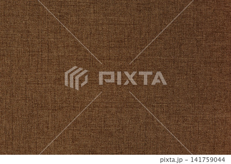 Dark brown linen fabric cloth texture background, seamless pattern of natural textile. Dark brown linen fabric cloth texture background, seamless pattern of natural textile. 141759044