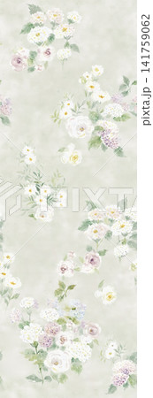 Delicate Watercolor Vintage Rose Floral Seamless Pattern Collection Delicate Watercolor Vintage Rose Floral Seamless Pattern Collection 141759062