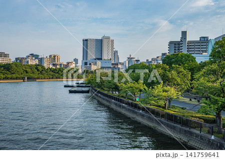 夏の大川風景 大阪市 夏の大川風景 大阪市 141759641