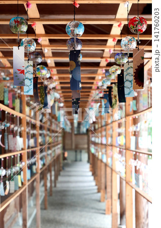 櫛田神社カラフルな風鈴 櫛田神社カラフルな風鈴 141760203