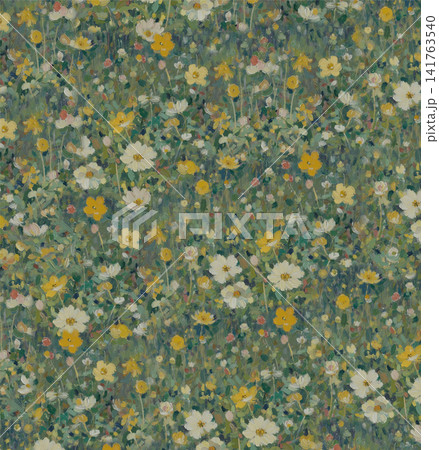 Lush Watercolor Floral Seamless Patterns With Rich Garden Flower Motifs Lush Watercolor Floral Seamless Patterns With Rich Garden Flower Motifs 141763540