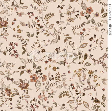Lush Watercolor Floral Seamless Patterns With Rich Garden Flower Motifs Lush Watercolor Floral Seamless Patterns With Rich Garden Flower Motifs 141763551