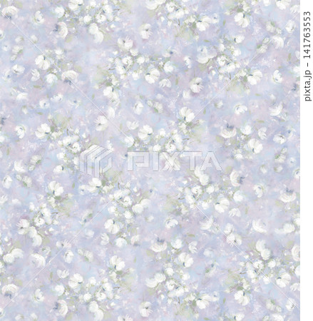 Lush Watercolor Floral Seamless Patterns With Rich Garden Flower Motifs Lush Watercolor Floral Seamless Patterns With Rich Garden Flower Motifs 141763553