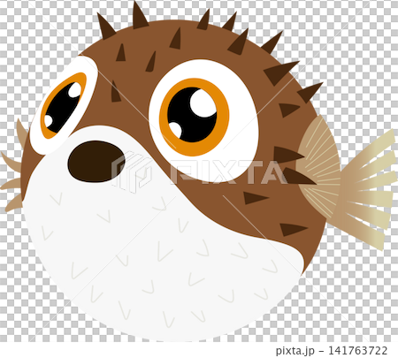 ocean pufferfish illustration ocean pufferfish illustration 141763722