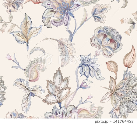 Soft Pastel Cute Kid And Delicate Floral Seamless Pattern Big Collection Soft Pastel Cute Kid And Delicate Floral Seamless Pattern Big Collection 141764458