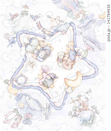 Huge Collection Of Soft Nursery Animal Floral And Stripe Seamless Patterns Huge Collection Of Soft Nursery Animal Floral And Stripe Seamless Patterns 141764916