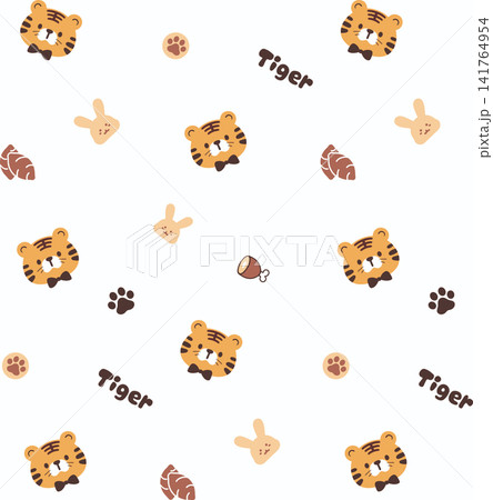 Huge Collection Of Soft Nursery Animal Floral And Stripe Seamless Patterns 141764954