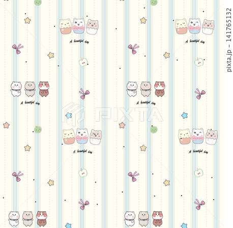 Large Bundle Of Sweet Nursery Animal Lace And Floral Seamless Repeat Patterns 141765132