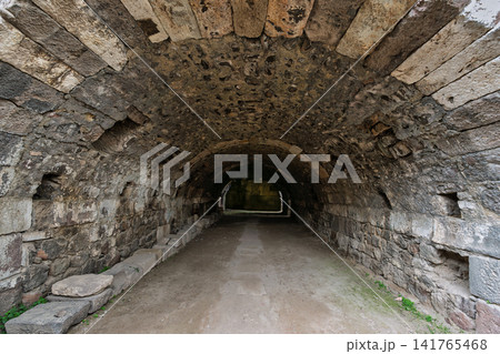 Ancient stone arched passage, Agora of Smyrna, Izmir, Turkey Ancient stone arched passage, Agora of Smyrna, Izmir, Turkey 141765468