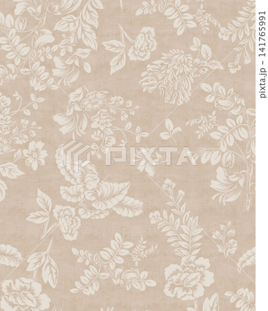 Diverse Seamless Pattern Collection With Vintage Florals And Cute Cartoon Animals 141765991