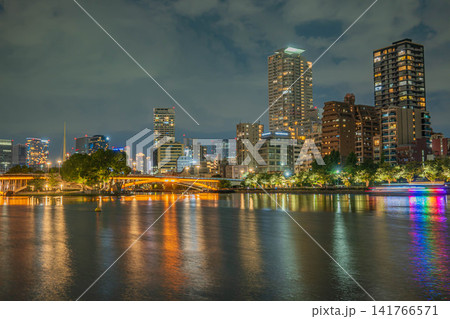 水都大阪夜景 大阪市 水都大阪夜景 大阪市 141766571