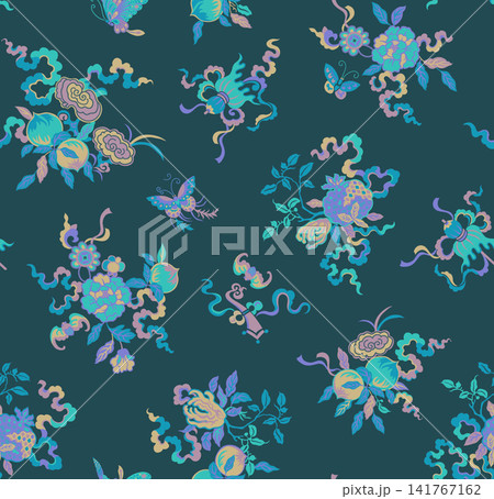 Large Assortment Of Vintage Floral Cute Cartoon And Ornamental Seamless Patterns 141767162