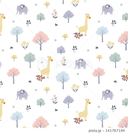 Large Assortment Of Vintage Floral Cute Cartoon And Ornamental Seamless Patterns Large Assortment Of Vintage Floral Cute Cartoon And Ornamental Seamless Patterns 141767194
