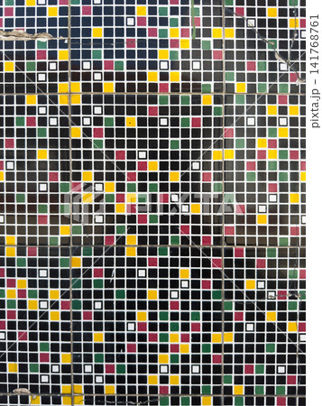 Colorful Portuguese mosaic tile pattern background Colorful Portuguese mosaic tile pattern background 141768761