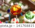 風に揺れる風鈴 141768815