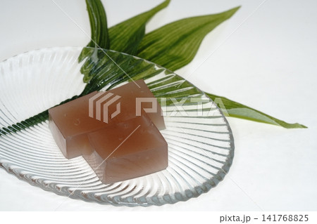 水羊羹 夏の水 葛どうふ 小豆 水羊羹 夏の水 葛どうふ 小豆 141768825