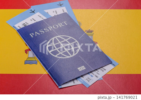 Spain, Spanish passport for travel, immigration, education, and business. Spanish passport Spain, Spanish passport for travel, immigration, education, and business. Spanish passport 141769021