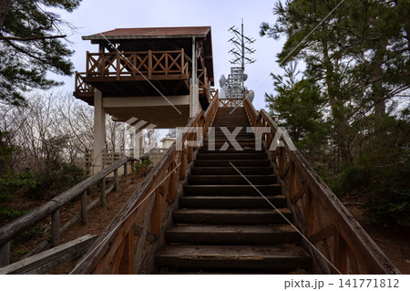 鉢伏山山頂　展望台　鳥取県鳥取市青谷町 141771812