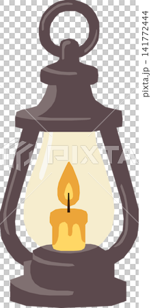 Cute Vintage Lantern Illustration, Glowing Candle Oil Lamp, Minimalist Spooky Halloween Light Element Isolated for Autumn Holiday Design Cute Vintage Lantern Illustration, Glowing Candle Oil Lamp, Minimalist Spooky Halloween Light Element Isolated for Autumn Holiday Design 141772444