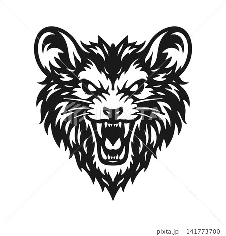 Vector tribal mouse logo Vector tribal mouse logo 141773700