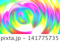 fluid colors abstract background, twisted liquid design on black, colorful marble or plastic wave 141775735