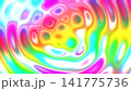 background with fluid liquid mixing liquid color waves 141775736