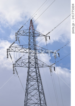 送電塔 高電圧交流 141775804