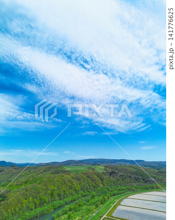 空撮 水鏡 空撮 水鏡 141776625
