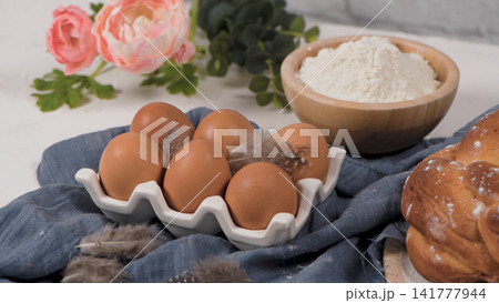 Easter folar and eggs Easter folar and eggs 141777944