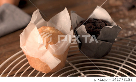 Delicious homemade muffins Delicious homemade muffins 141778188