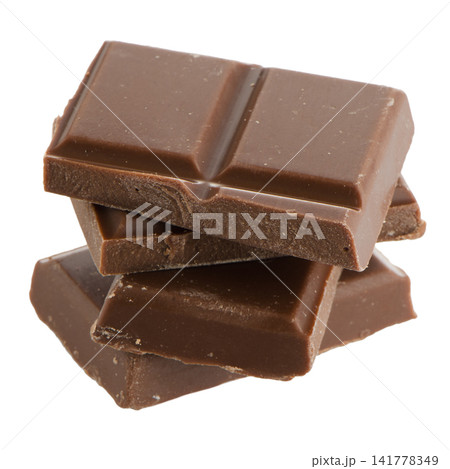 Closeup detail of chocolate parts Closeup detail of chocolate parts 141778349