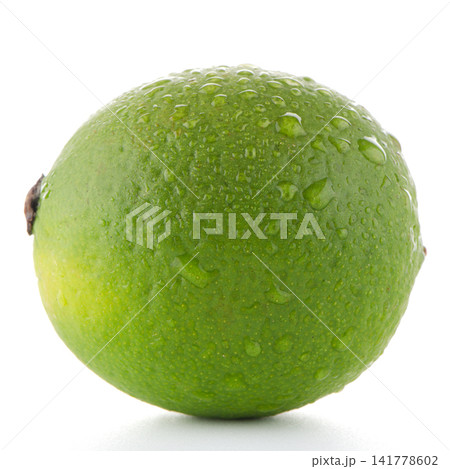 Fresh green lime Fresh green lime 141778602