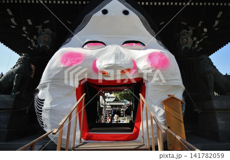 福岡 櫛田神社楼門 節分まつり 福岡 櫛田神社楼門 節分まつり 141782059