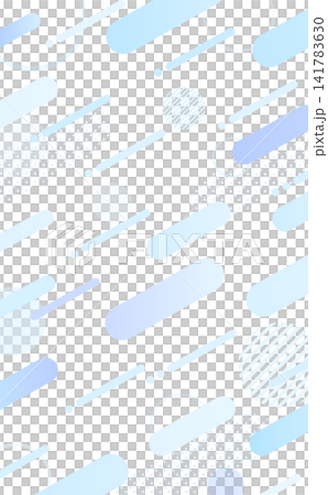冷色調流行抽象透明背景_直式版 冷色調流行抽象透明背景_直式版 141783630