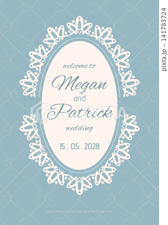 Print vertical card. 141783724