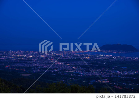 城岱牧場展望台からの夜景 城岱牧場展望台からの夜景 141783872