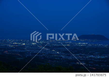 城岱牧場展望台からの夜景 城岱牧場展望台からの夜景 141783875