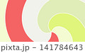 Abstract swirling pattern with pastel colors and curved lines 141784643