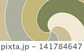 Abstract swirling pattern with muted earth tones and thin white outlines 141784647