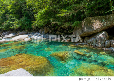 長野県 大桑村 阿寺渓谷 長野県 大桑村 阿寺渓谷 141785219
