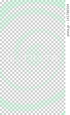 A rough circular spiral drawn with a mint green watercolor brush and a transparent background. A rough circular spiral drawn with a mint green watercolor brush and a transparent background. 141786504