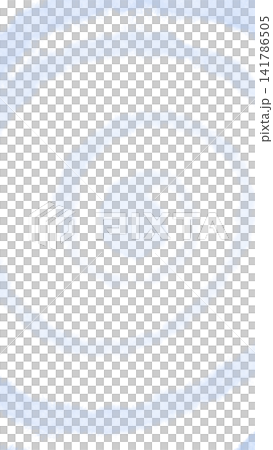 A rough circular spiral drawn with a pale blue watercolor brush and a transparent background. A rough circular spiral drawn with a pale blue watercolor brush and a transparent background. 141786505