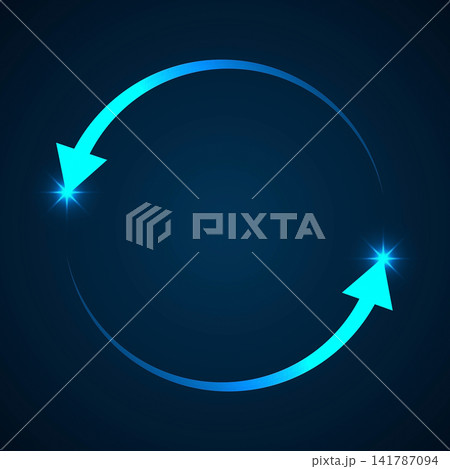Two arrows icon - update symbol Two arrows icon - update symbol 141787094