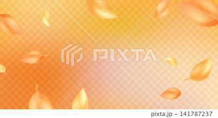 Falling leaves, leaves flying from trees, beautiful vector illustration. Falling leaves, leaves flying from trees, beautiful vector illustration. 141787237