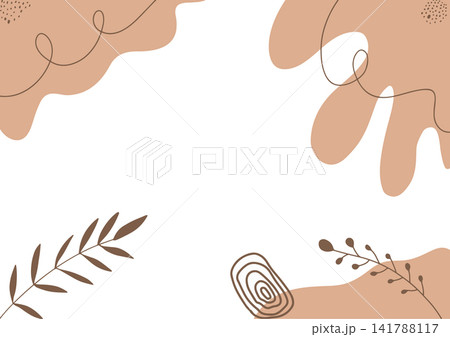 vector design of silhouette and wreath symbol vector design of silhouette and wreath symbol 141788117