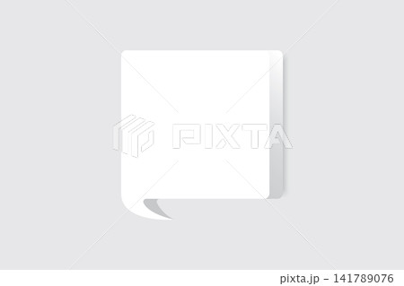 Speech bubble blank frame, text quote box, message Speech bubble blank frame, text quote box, message 141789076