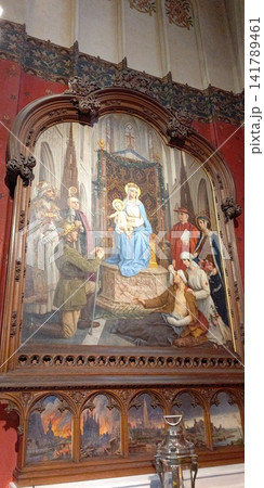 ノートルダム大聖堂の祭壇画　平和の聖母【ベルギー・アントワープ】 141789461